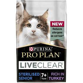 Purina ProPlan Liveclear Sterilised Senior 7+ 1.4kg