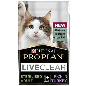 Purina ProPlan Liveclear Sterilised Adult 1+ 1.4kg