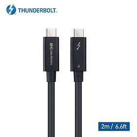 Cable Matters Certifierad 40Gbps USB C Thunderbolt 4 - Thunderbolt 4 2m
