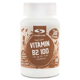 Healthwell Vitamin B2 100 100 Kapslar