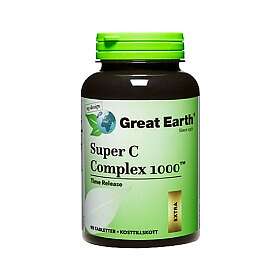 Great Earth Super C Complex 1000 60 Tabletter
