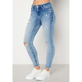 Only OnlBlush Life Mid Raw Jeans (Dam)