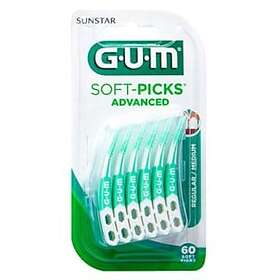 Bild på GUM Soft-Picks Advanced Regular/Medium 60-pack (Mellanrumsborstar)