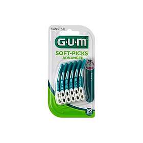 GUM Soft-Picks Advanced Large 60-pack (Mellanrumsborstar)