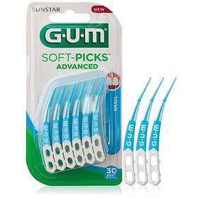 GUM Soft-Picks Advanced Small 30-pack (Mellanrumsborstar)