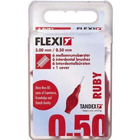 Tandex  Flexi 0,5mm 6-pack (Mellanrumsborste)