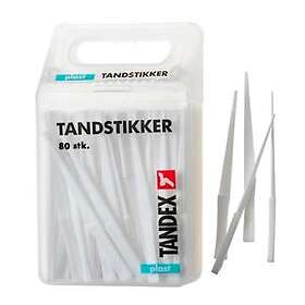 Tandex  Tandstikker Plast 80-pack (Tandpetare)