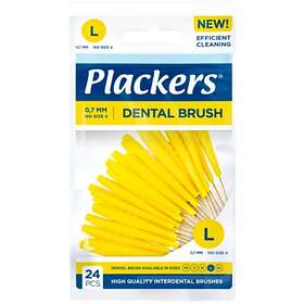 Plackers  Dental Brush 0,7mm L 24-pack (Mellanrumsborste)