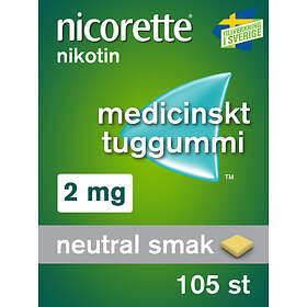 Nicorette Medicinskt Tuggummi 2mg 105st