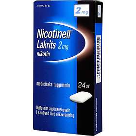 Nicotinell Medicinskt Tuggummi 2mg 24st