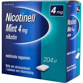 Nicotinell Medicinskt Tuggummi 4mg 204st