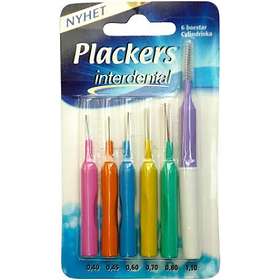 Plackers  Interdental Mixed 6-pack (Mellanrumsborste)