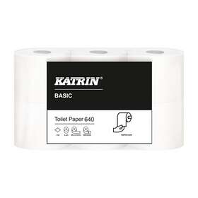 Katrin Basic Toilet 640 Low Pallet 1-Ply 42-pack