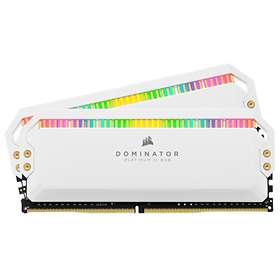 Corsair Dominator Platinum RGB White DDR4 3200MHz 2x16Go (CMT32GX4M2E3200C16W)