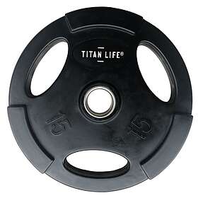 Titan Life Viktskiva 50mm Gummi Titan Life Weight Disc 15kg