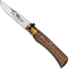 Antonini Knives Old Bear Collection Wood Carved S