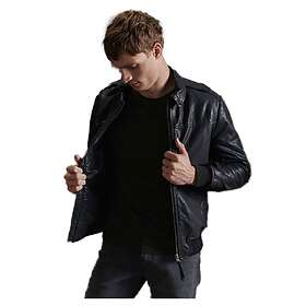 Superdry Aviator Leather Jacket (Miesten)