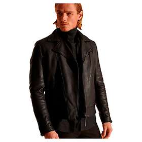 Superdry Leather Biker Jacket (Men's)