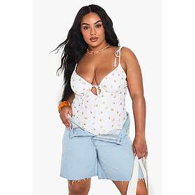Boohoo Bandeau Belted Swimsuit (Women's)