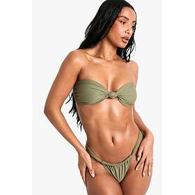 Boohoo Essential Bandeau Crop Bikini Top (Women's)