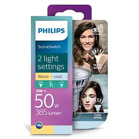 Philips SceneSwitch LED Spot 385lm 2700/4000K GU10 5W
