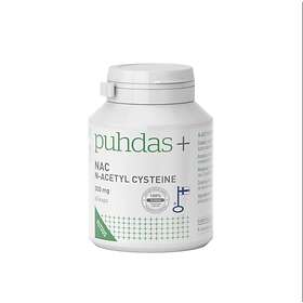 puhdas+ NAC N-Acetyl Cysteine 300mg 60 Kapselit
