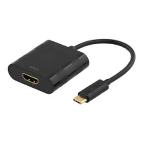 Deltaco USBC-HDMI USB C - HDMI M-F Adapter