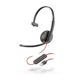 Poly Blackwire C3210 USB-A On Ear Headset