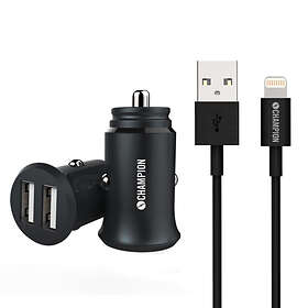Champion Car Charger 97034CH (kaapeli mukana)