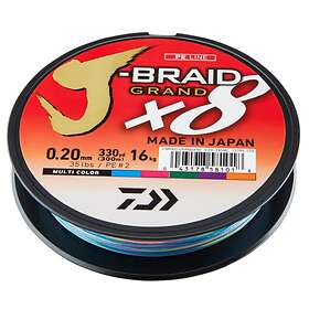 Daiwa J-Braid Grand X8 Multicolor 0.18mm 300m