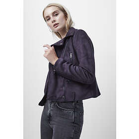French Connection Aimee Suedette Biker Jacket (Dame)