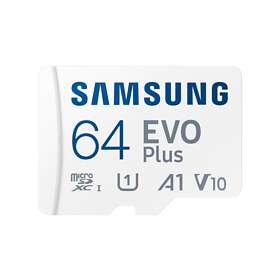 Samsung Evo Plus microSDXC MC64KA Class 10 UHS-I U3 V10 A1 64GB