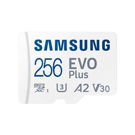 Samsung Evo Plus microSDXC MC256KA Class 10 UHS-I U3 V30 A2 256Go