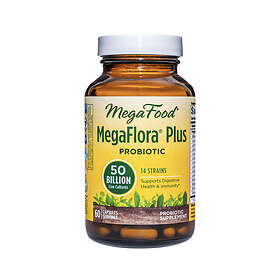 MegaFood MegaFlora Plus Probiotic 60 Kapslar