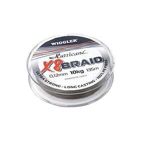 Wiggler Hurricane X8 Braid 0.08mm 135m