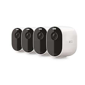 Motion Detection and Alerts 2-Way Audio VMC2040B Night Vision Arlo Essential Indoor Home Security Camera System CCTV Built-in Siren 1080p Animal Detection Wired