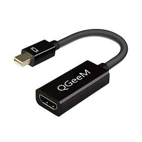 QGeeM HDMI Male to Mini displayport Female Adapter