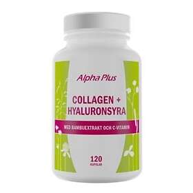 Alpha Plus Collagen + Hyaluronsyra 120 Kapslar