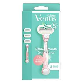 Gillette Venus Deluxe Smooth Sensitve (+3 Vaihtoterää)