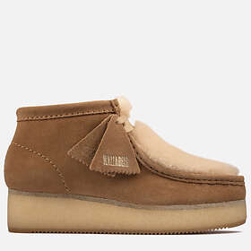 Clarks Wallabee Suede Wedge