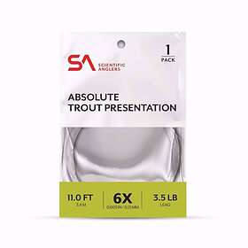 Scientific Anglers Absolute Trout Leader 4X 0.18mm