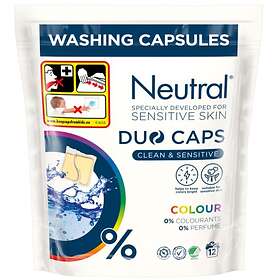 Neutral Duo Caps Colour Tvättkapslar 12-pack