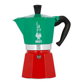 Bialetti Mokina Italia Tricolore 6 Koppar