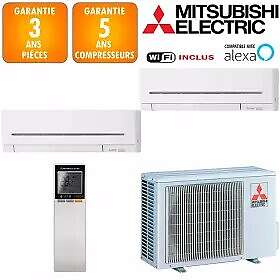 Mitsubishi Electric MXZ-2F53VF / 2 x MSZ-AP25VGK