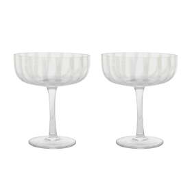 OYOY Mizu Coupe Champagne Glass 2-pack