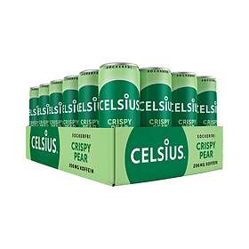 Celsius Crispy Pear Burk 355ml 24-pack