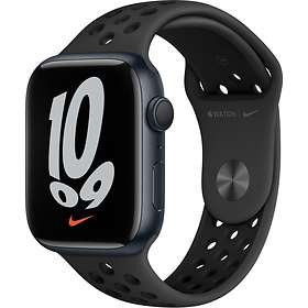 Best pris på Apple Watch Series 7 45mm Aluminium with Nike Sport 