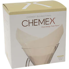 Chemex Bonded Squares FS-100 Kaffefilter 100st