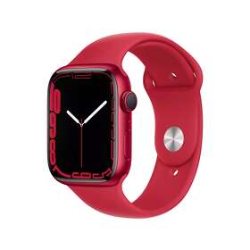 Apple Watch Series 7 45mm (Product)Red Aluminium with Sport Band