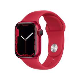 Apple Watch Series 7 41mm (Product)Red Aluminium with Sport Band